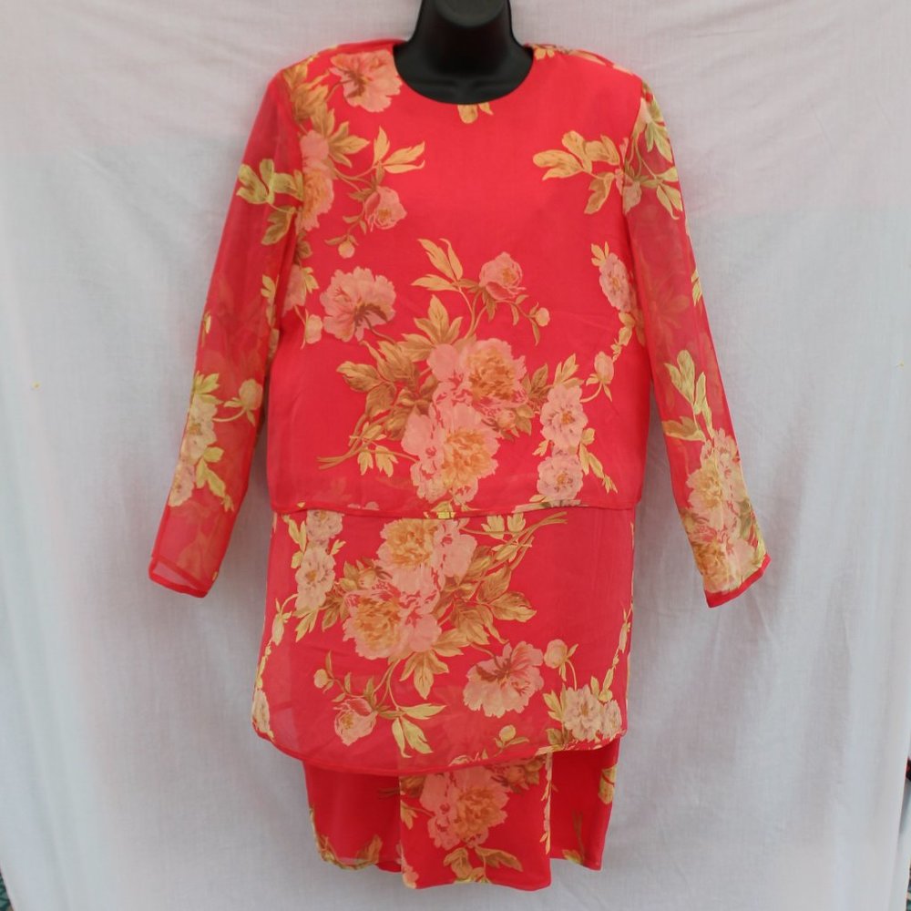 Constance Saunders Floral Dress